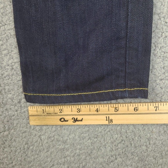 Googi Jeans Womens Size 3/4 Blue (29x32.5) Embroidered Detailed Denim - Picture 14 of 16